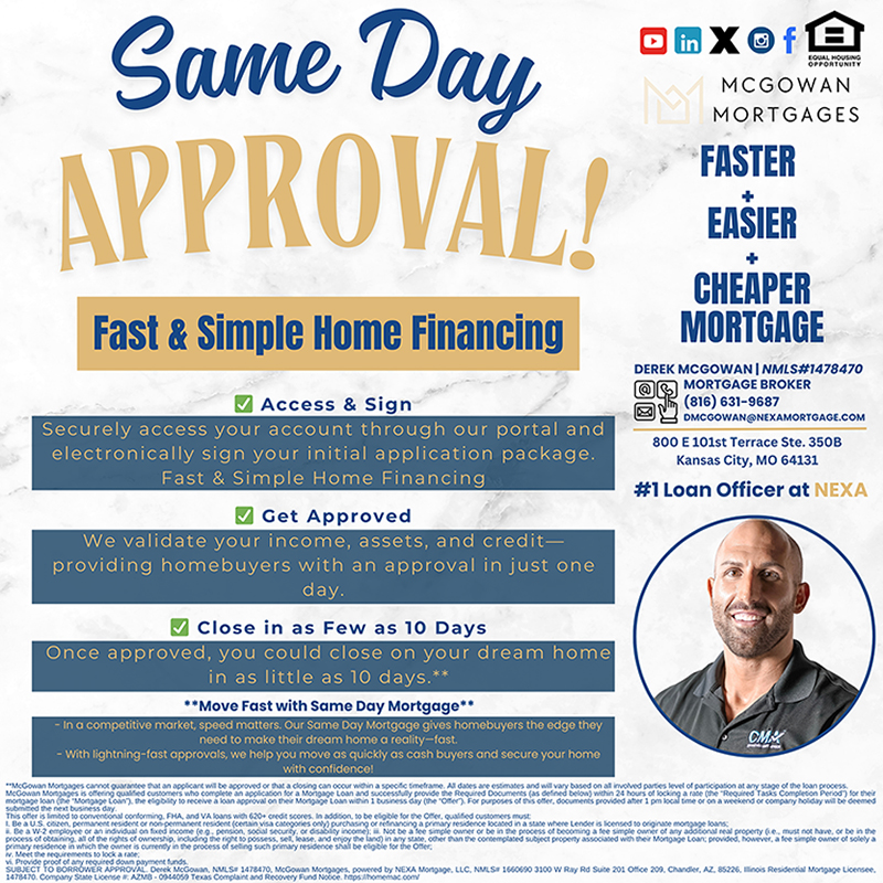 same day approval flyer