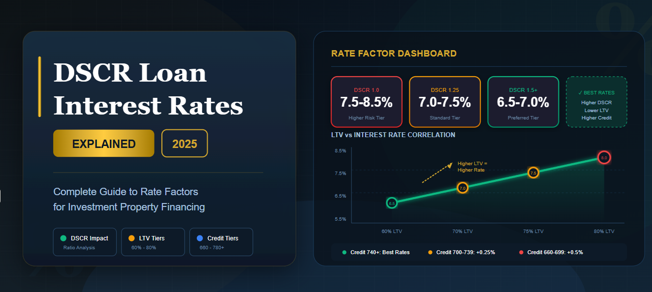 dscr loan interest rates explained what affects your investment property rate
