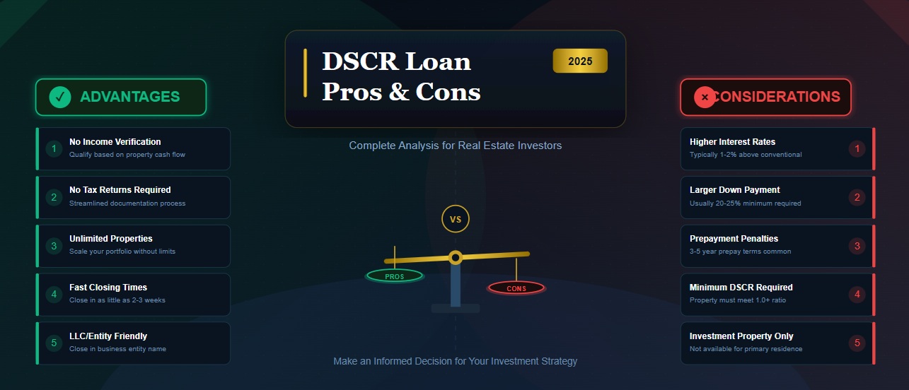 dscr loan pros and cons is it the right financing option for you