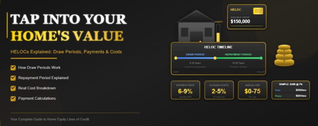 How Do HELOCs Work? Draw Periods, Payments & Real Cost Breakdown in 2026
