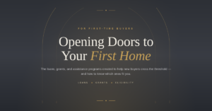 mcgowan first time buyer banner